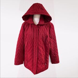NORTHERN REFLECTIONS | Quilted Styled Hooded Jacket